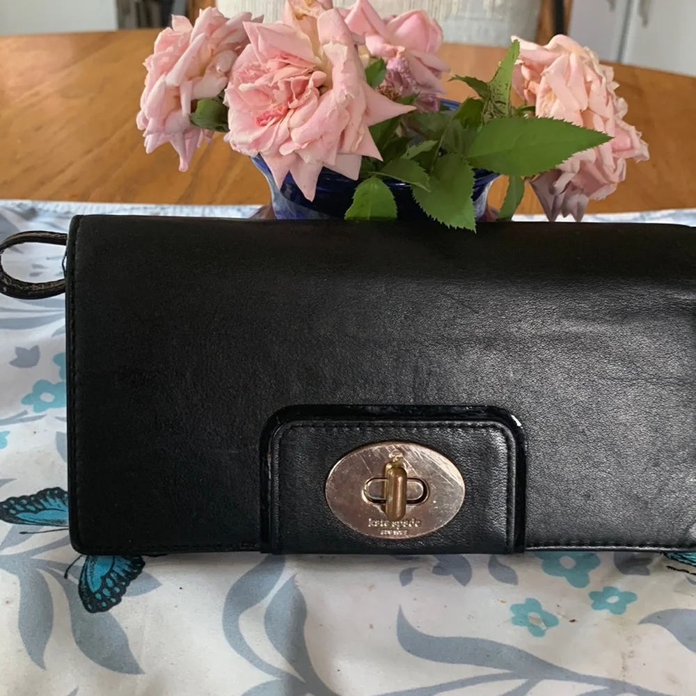 Kate Spade Leather Wallet/Wristlet